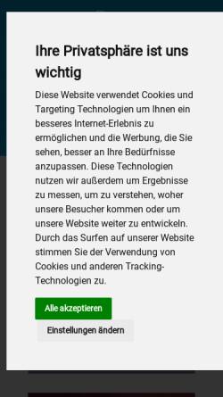 Vorschau der mobilen Webseite nrw.adventjugend.de, Adventjugend in NRW