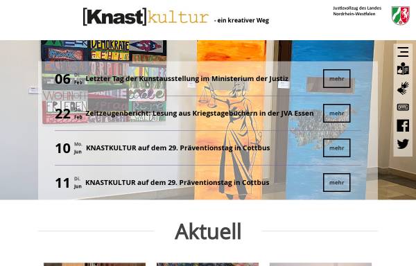 Vorschau von www.knastkultur.de, Knastkultur