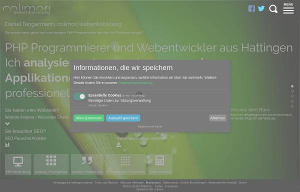 Vorschau von colimori-webentwicklung.de, Colimori Webentwicklung
