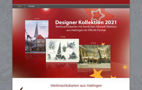 Vorschau von weihnachteninhattingen.de, Herl GmbH - Weihnachtskarten aus Hattingen