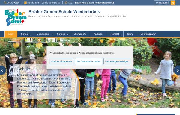 Vorschau von brueder-grimm-schule-wd.de, Grundschule Brüder-Grimm