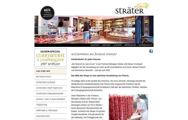 Vorschau von www.feinkost-straeter.de, Feinkost Sträter - Inh. Adolf Sträter