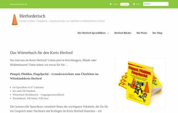 Vorschau von www.herforderisch.de, Pömpel, Plüdden, Pingeljachd