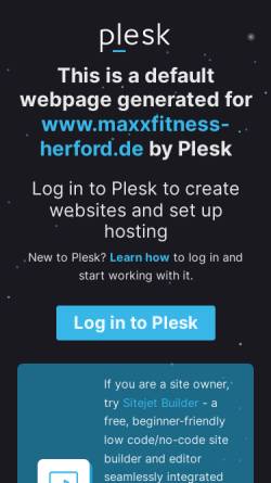 Vorschau der mobilen Webseite maxxfitness-herford.de, Maxx Fitness