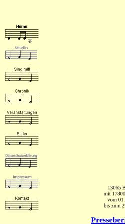 Vorschau der mobilen Webseite www.harmonie-rees.de, Männerchor 