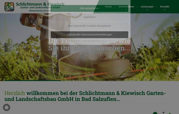 Vorschau von www.garten-lippe.de, Schlichtmann & Kiewisch Garten- und Landschaftsbau GmbH