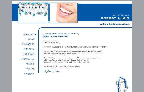 Zahnarzt Robert Klein
