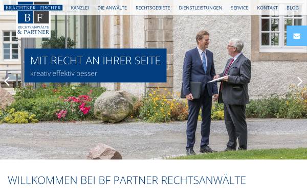 Vorschau von www.bf-partner.de, Brächtker & Fischer Rechtsanwälte & Partner