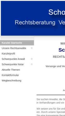 Vorschau der mobilen Webseite www.schomburg-stamm.de, Schomburg & Stamm