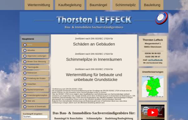 Vorschau von www.leffeck.de, Leffeck GmbH