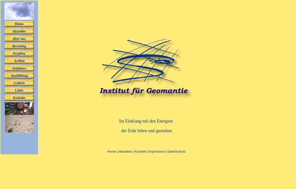 Institut für Geomantie Johanna Markl & Birgit Tali Menne GbR