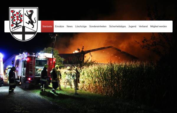 Vorschau von www.feuerwehr-delbrueck.de, Freiwillige Feuerwehr Delbrück