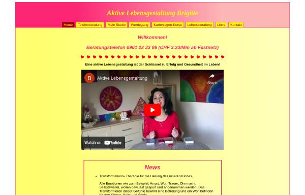 Vorschau von www.aktive-lebensgestaltung.ch, Aktive Lebensgestaltung Brigitte Schnider