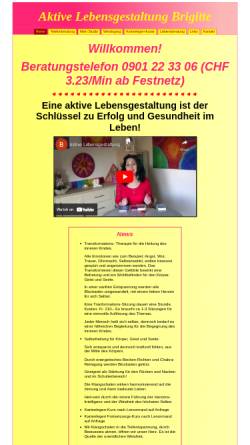 Vorschau der mobilen Webseite www.aktive-lebensgestaltung.ch, Aktive Lebensgestaltung Brigitte Schnider