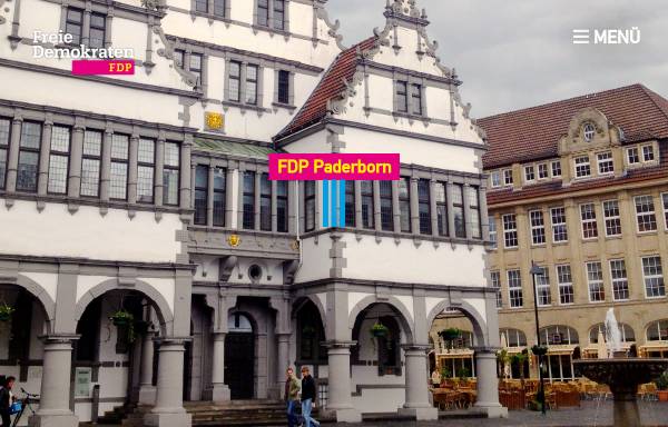 Vorschau von fdp-paderborn.de, FDP Paderborn