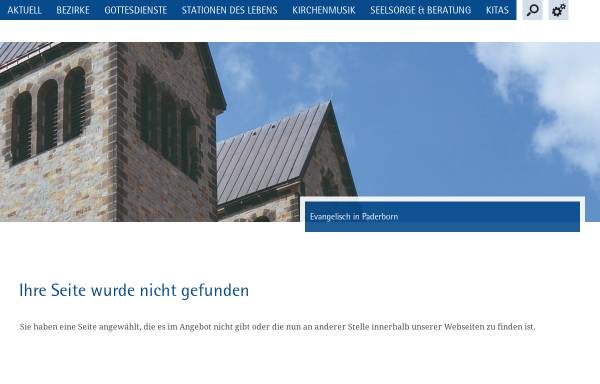 Vorschau von www.lukas-paderborn.de, Evangelisch-Lutherische Kirchengemeinde Paderborn Lukas-Pfarrbezirk