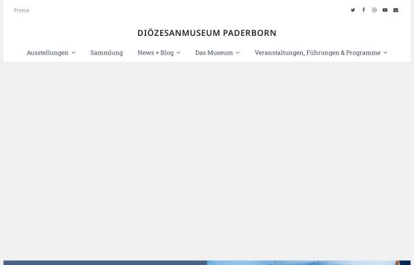 Vorschau von www.dioezesanmuseum-paderborn.de, Diözesanmuseum Paderborn