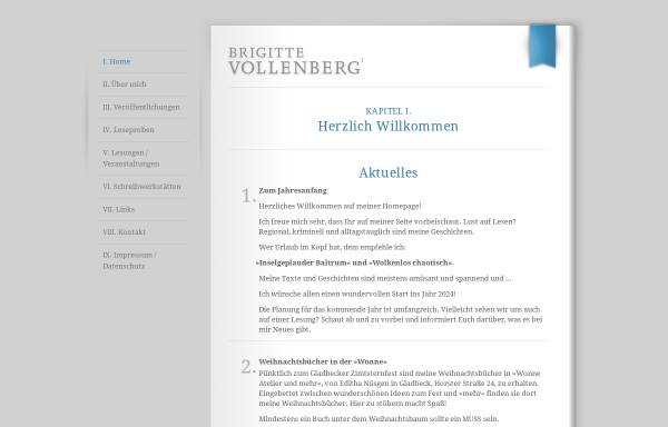 Vorschau von www.brigittevollenberg.de, Brigitte Vollenberg