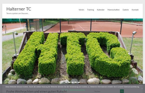 Vorschau von www.halterner-tc.de, Halterner Tennis-Club e.V.