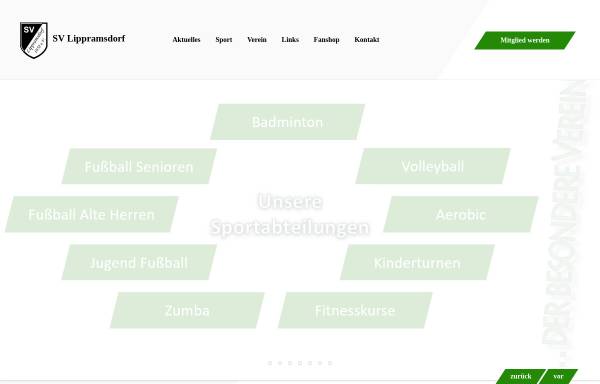 Vorschau von www.svlippramsdorf.de, SV Lippramsdorf 1958 e.V.
