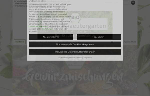 Vorschau von www.mein-kraeutergarten.de, Mein kräutergarten UG