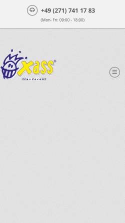 Vorschau der mobilen Webseite xass.de, Xass.tv - Inh. Conny Klotz