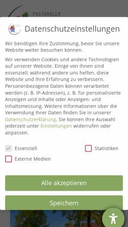 Vorschau der mobilen Webseite heilige-familie-badsassendorf.de, Kath. Pfarrei Heilige Familie Bad Sassendorf