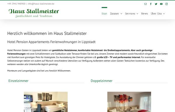 Vorschau von haus-stallmeister.de, Haus Stallmeister