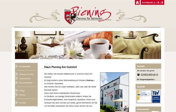 Vorschau von www.haus-piening.de, Haus Piening