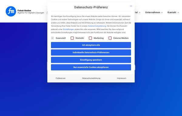 Vorschau von www.fiebak-medien.de, Fiebak Medien