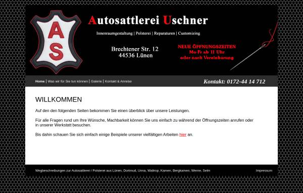 Vorschau von www.autosattlerei-uschner.de, Autosattlerei Uschner