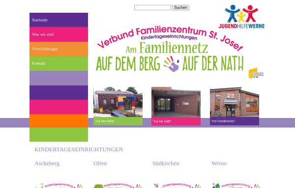Vorschau von kindergarten-werne.de, Familienzentrum St. Josef