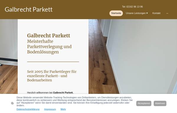 Vorschau von www.parkett-galbrecht.de, Galbrecht Parkett