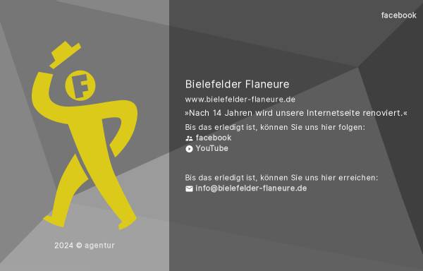 Vorschau von www.bielefelder-flaneure.de, Bielefelder Flaneure