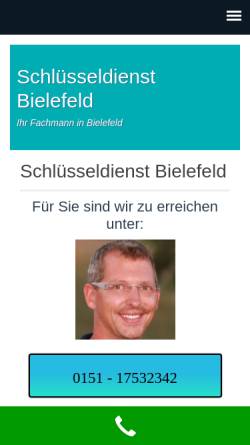 Vorschau der mobilen Webseite xn--schlsseldienst-bielefeld-ysc.de, Jürgen Kruger