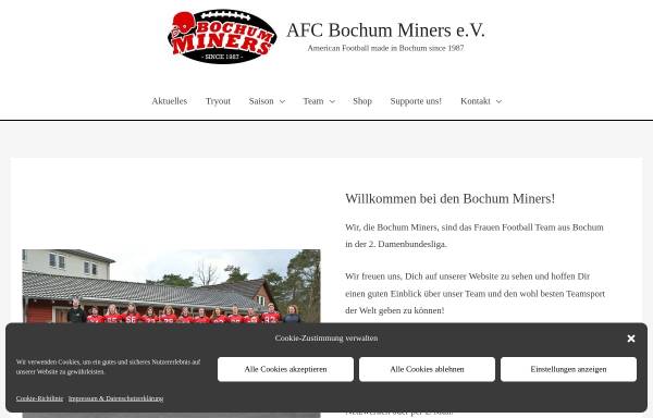 Vorschau von www.bochum-miners.de, Bochum Miners