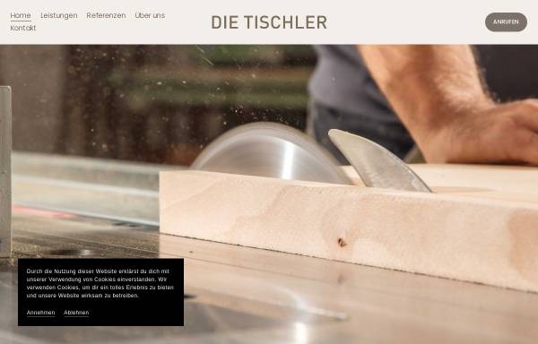 Vorschau von www.tischlermeister-ms.de, Die Tischlermeister Marx & Schmarowski GbR