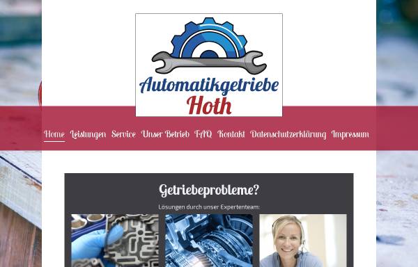 Vorschau von www.automatikgetriebe-hoth.de, Automatikgetriebe Hoth