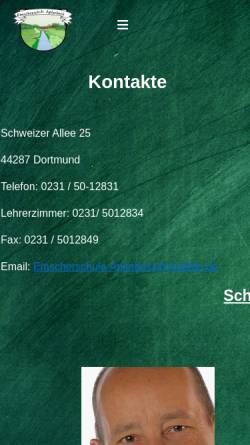 Vorschau der mobilen Webseite emscherschule-aplerbeck.de, Emscherschule Aplerbeck