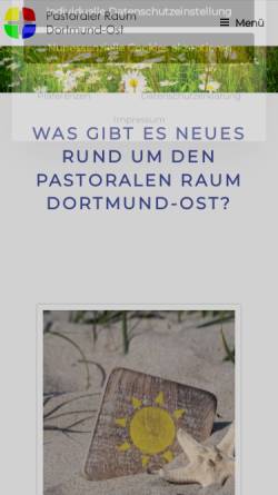 Vorschau der mobilen Webseite kirche-dortmund-ost.de, Pastoraler Raum Dortmund-Ost