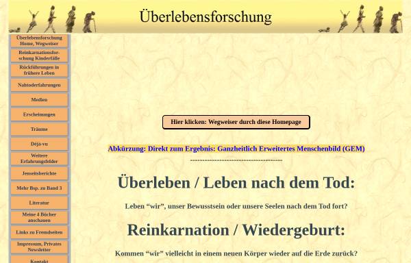 Vorschau von www.fen-net.de, Reinkarnationsforschung in Deutschland und Europa