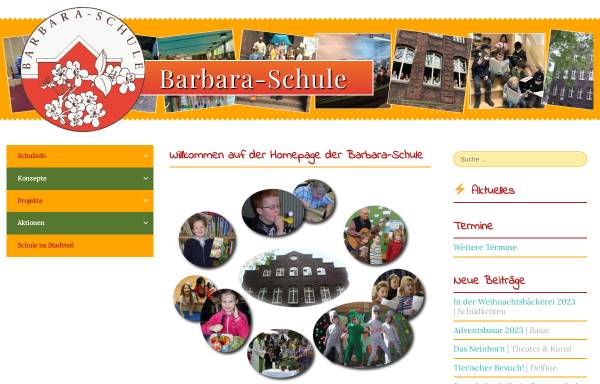 Vorschau von barbara-schule.de, Barbara-Schule