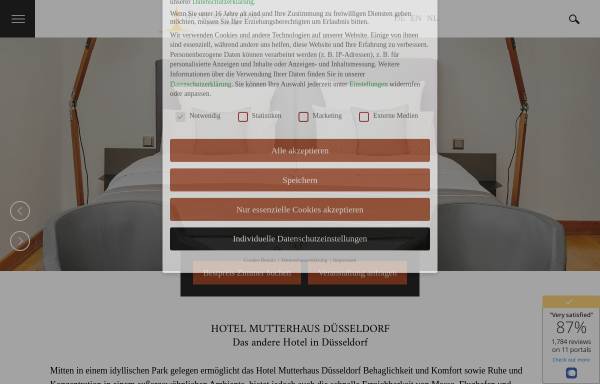 Vorschau von www.hotel-mutterhaus.de, Hotel MutterHaus