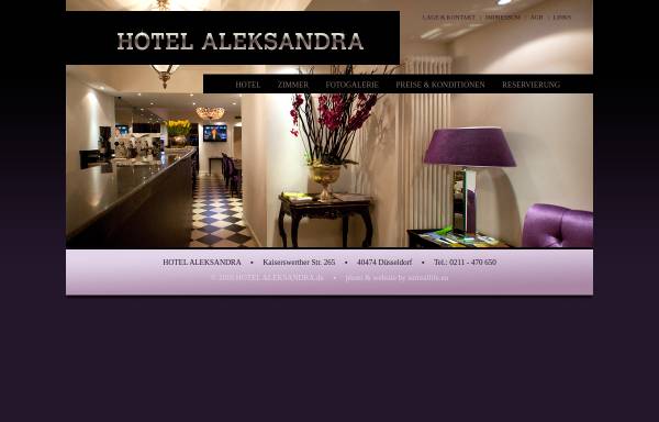 Vorschau von www.hotel-aleksandra.de, Hotel Aleksandra