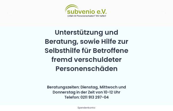 Vorschau von subvenio-ev.de, Subvenio e.V.