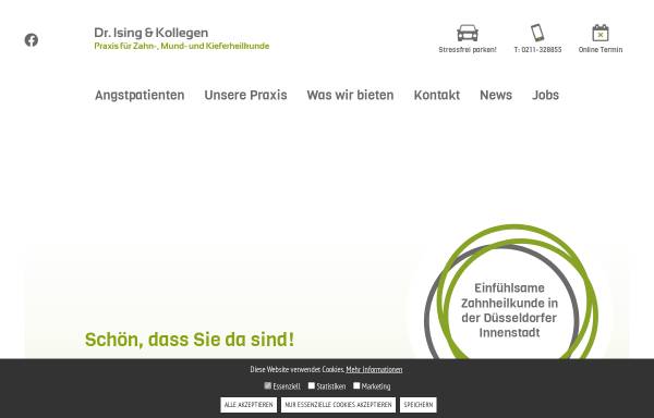 Vorschau von www.zahnarzt-dr-ising.de, Ising, Dr. K. und Kollegen