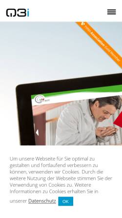 Vorschau der mobilen Webseite www.q3i.de, Q3i GmbH & Co. KG