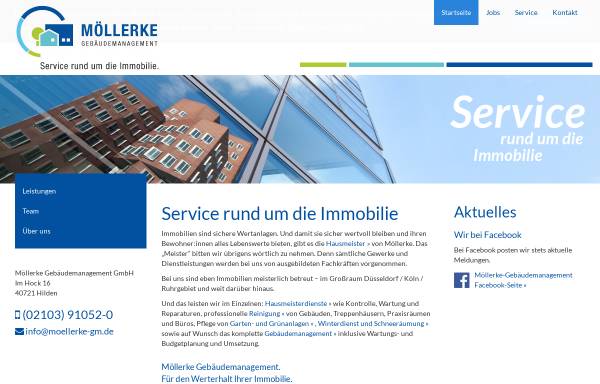 Vorschau von www.moellerke-immobilienservice.de, Hausmeister-Service Moellerke