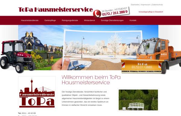 Vorschau von www.topa-hausmeisterservice.de, Topa Hausmeisterservice