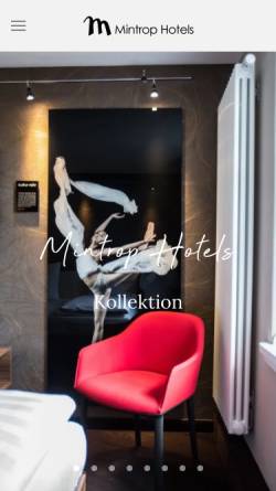 Vorschau der mobilen Webseite www.mmhotels.de, Mintrops MM Hotels